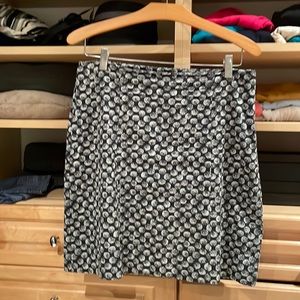 MMLafleur skirt. Black pattern-10